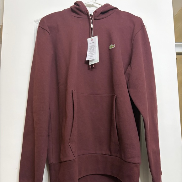Lacoste Men's Maroon Sweater - Picture 5 of 5
